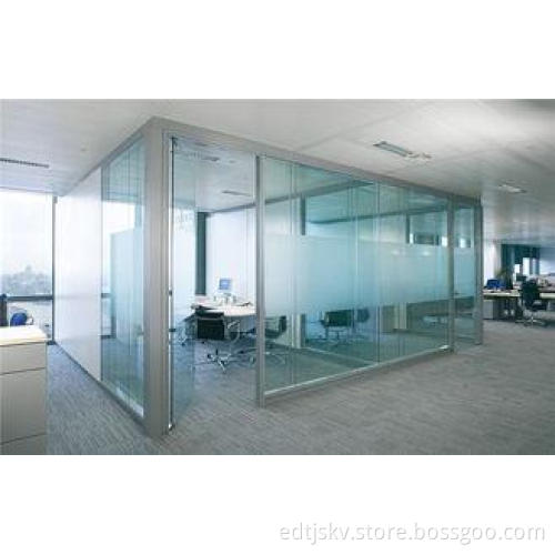 Transparent Safety Tempered Glass Partition 12mm 15mm For O